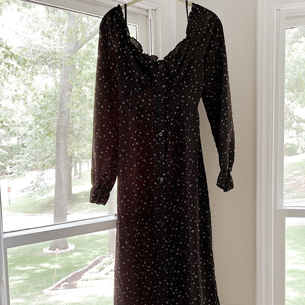 Missguided maxi dress size 4